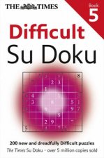The Times Difficult Su Doku Book 5