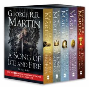A Song of Ice and Fire: Volumes1-4 TV Tie In by George R R Martin