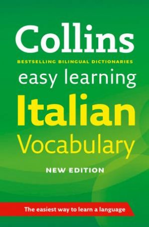 Collins Easy Learning Italian Vocabulary by Various 
