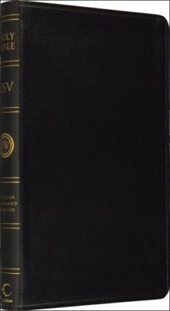 Holy Bible: English Standard Version (ESV) Anglicised Thinline BlackLeather Gift Edition by Collins Anglicised ESV Bibles