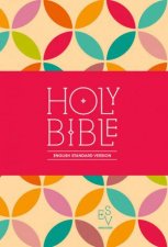 Holy Bible English Standard Version ESV Anglicised Compact EditionPrinted Cloth Petals Design