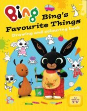 Bing Bings Favourite Things Drawing and Colouring book
