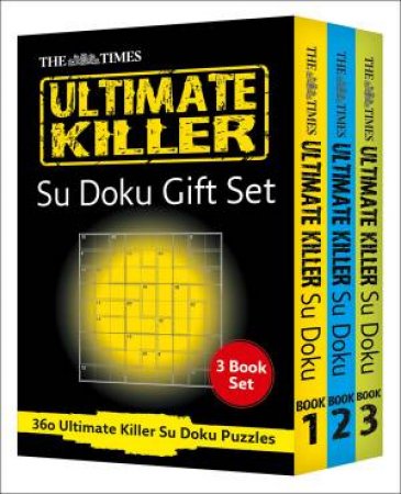 Collins Ultimate Killer Su Doku 3 Gift Set by Various