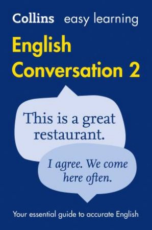Collins Easy Learning: English Conversation Book 2 [Second Edition]