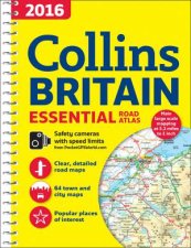 2016 Collins Essential Road Atlas Britain  New Ed