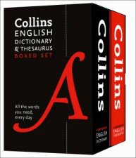 Collins English Paperback Dictionary and Thesaurus Set  2nd Ed