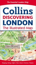 Collins Discovering London Illustrated Map New Edition