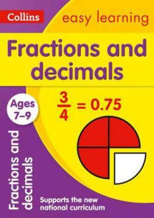 Collins Easy Learning: Fractions and Decimals by Various