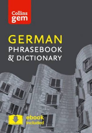 Collins Gem German Phrasebook And Dictionary (4th Edition) by Various