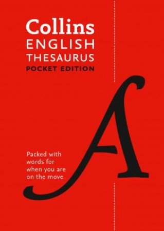 Collins Pocket English Thesaurus - 7th Ed. by Various 