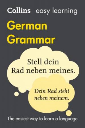 Collins Easy Learning German Grammar (4th Edition) by Various