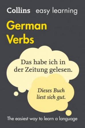 Collins Easy Learning German Verbs (4th Edition) by Various