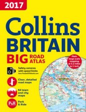 2017 Collins Big Road Atlas Britain New Edition