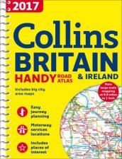 2017 Collins Handy Road Atlas Britain And Ireland New Edition