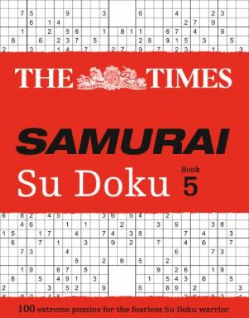 The Times Samurai Su Doku 05 by The Times Mind Games