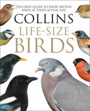 Collins LifeSize Birds The Only Guide to Show British Birds at theirActual Size