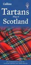 Collins Pictorial Maps  Tartans Map Of Scotland New Edition