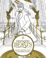 Fantastic Beasts And Where To Find Them Magical Characters And Places Colouring Book