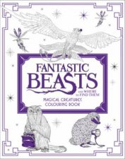 Fantastic Beasts And Where To Find Them Magical Creatures Colouring Book