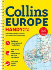 Collins Handy Road Atlas Europe New Edition
