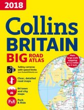 2018 Collins Big Road Atlas Britain New Edition