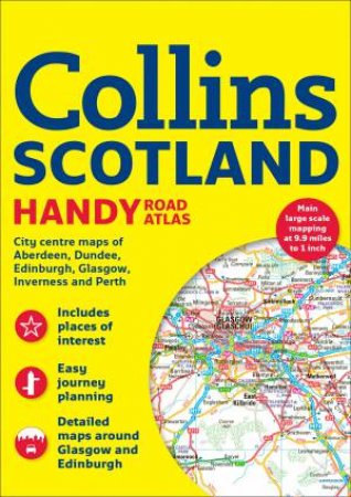 Collins Handy Road Atlas Scotland (New Edition) by Collins Maps