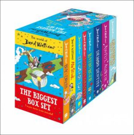 The World Of David Walliams: The Biggest Box Set [8 Box Set] by David Walliams