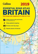 2019 Collins Essential Road Atlas Britain New Edition