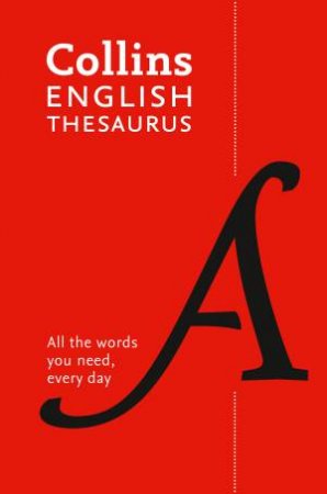 Collins English Thesaurus Paperback Edition (8th Ed)