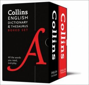 Collins English Dictionary And Thesaurus Boxed Set (3rd Ed) by Various
