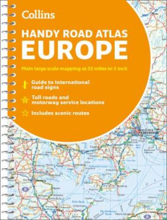Collins Handy Road Atlas Europe [Sixth Edition] by Collins Maps