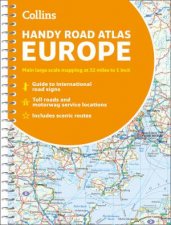 Collins Handy Road Atlas Europe Sixth Edition
