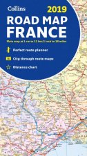 2019 Collins Map Of France New Edition