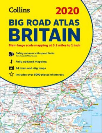 2020 Collins Big Road Atlas Britain [New Edition] by Collins Maps