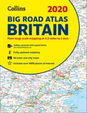 2020 Collins Big Road Atlas Britain New Edition