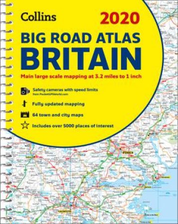 2020 Collins Big Road Atlas Britain [New Edition] by Collins Maps