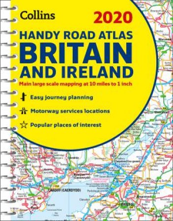 2020 Collins Handy Road Atlas Britain [New Edition] by Collins Maps