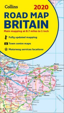 2020 Collins Map of Britain [New Edition] by Collins Maps