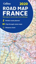 2020 Collins Map of France New Edition
