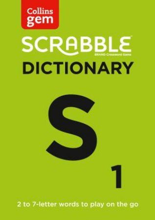 Collins Scrabble Dictionary Gem Edition: The Words You Need To Play On The Go (Fifth Edition) by Various