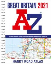 Great Britain AZ Handy Road Atlas 2021 A5 Spiral