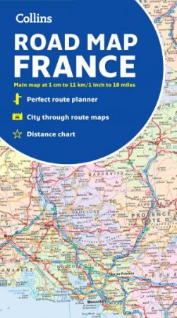 Collins Map  Of France (New Edition) by Various