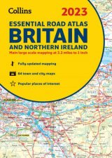 2022 Collins Essential Road Atlas Britain New Edition