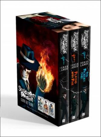 The Faceless Ones Trilogy: Skulduggery Pleasant, Playing with Fire, The Faceless Ones