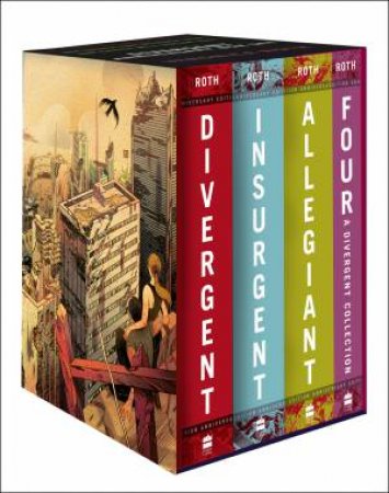 Divergent Series Four-Book Collection Box Set (Books 1-4) (10th Anniversary Edition)