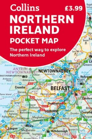 Northern Ireland Pocket Map by Collins Maps