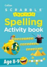 Scrabble Junior Spelling Activity Book Age 89
