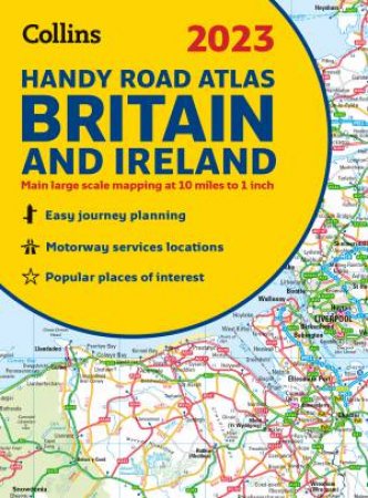 2023 Collins Handy Road Atlas Britain And Ireland: A5 Spiral [New Edition] by Collins Maps