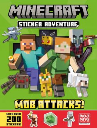 Minecraft Sticker Adventure: Mob Attacks! by Mojang AB
