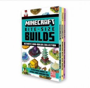 Minecraft Bite Size Builds Slipcase x 3 by Mojang AB